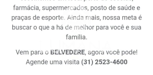 Lote próximo ao centro